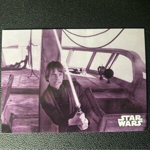 Star Wars Limited Edition Purple Card
